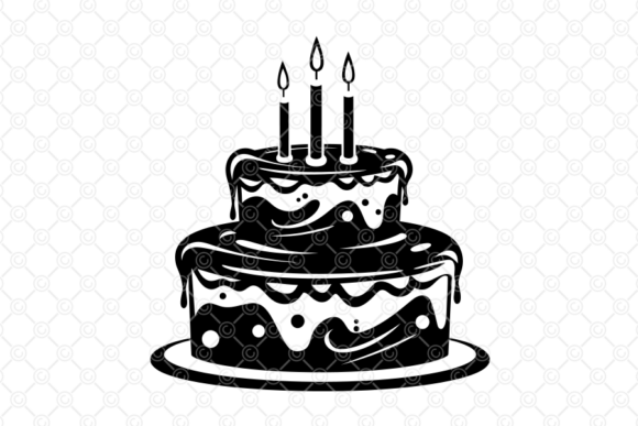Download Birthday Cake SVG, Happy Birthday, 024 - Birthday cake svg Collection